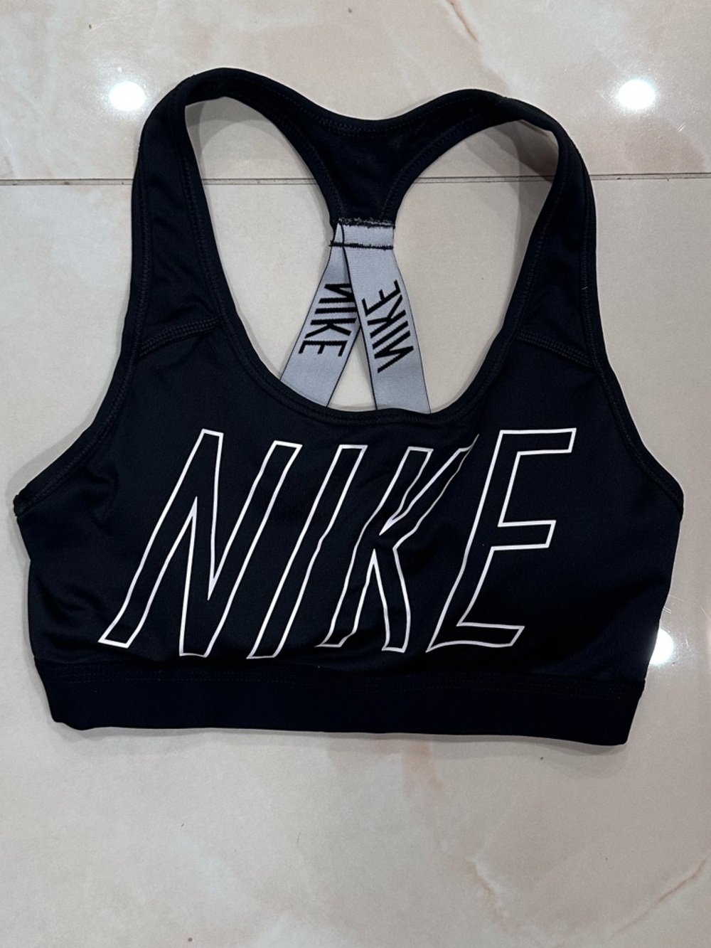 Nike Black Dri-FIT Padded Sports Bra